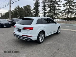 2021 Audi Q7 Premium with VIN WA1AJAF78MD025412, listed as a Copart auction lot 48007545 with 86,429 mi miles and Clean Title. Bid and sale history available at carsss.com. Image 4.