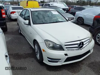 2012 Mercedes-Benz C 250 Sport with VIN WDDGF4HB8CA642559, listed as a IAAI auction lot 41320603 with Not provided miles and . Bid and sale history available at DreamBid. Image 1.