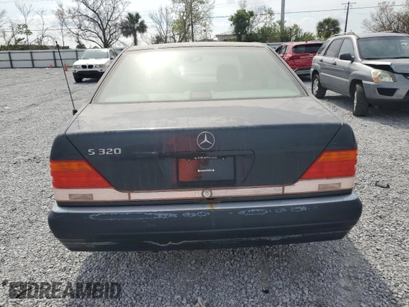 1996 Mercedes-Benz S 320 z VIN WDBGA33EXTA311436, wystawiony jako Copart lot #88064635 z przebiegiem Nie podano mil oraz Nie do naprawy • Non repairable. Historia ofert i sprzedaży dostępna na DreamBid. Obrazek 6.