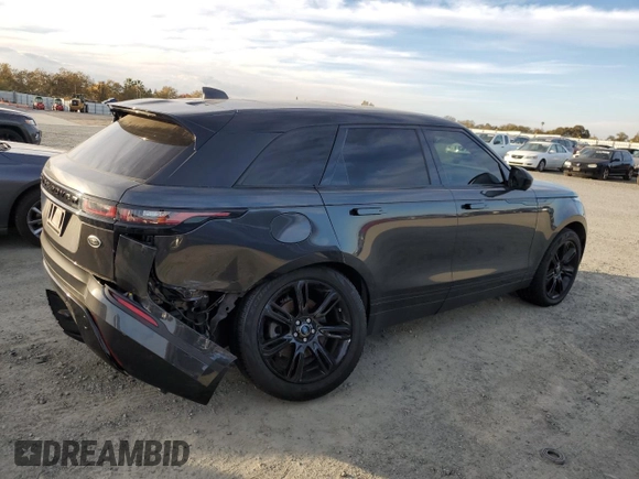 2020 Land Rover Range Rover Velar S with VIN SALYB2FV9LA240781, listed as a Copart auction lot 78466144 with 60,446 mi miles and Salvage Title. Bid and sale history available at carsss.com. Image 3.