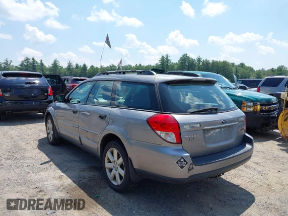2008 Subaru Outback i with VIN 4S4BP61C587345426, listed as a IAAI auction lot 42752923 with 148,107 mi miles and . Bid and sale history available at DreamBid. Image 3.