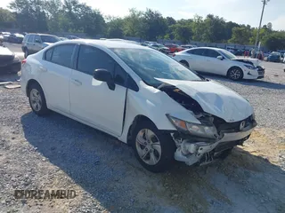 2015 Honda Civic LX with VIN 19XFB2F5XFE115627, listed as a IAAI auction lot 42646519 with 174,256 mi miles and . Bid and sale history available at DreamBid. Image 1.