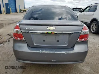 2010 Chevrolet Aveo 1LT with VIN KL1TD5DE9AB116993, listed as a Copart auction lot 55531645 with 167,857 mi miles and Salvage Title. Bid and sale history available at DreamBid. Image 6.