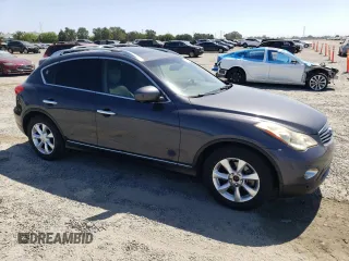 2010 Infiniti EX Journey z VIN JN1AJ0HR3AM755614, wystawiony jako Copart lot #60746375 z przebiegiem 137 318 mil mil oraz Szkoda całkowita • Salvage title. Historia ofert i sprzedaży dostępna na DreamBid. Obrazek 4.
