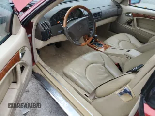 1997 Mercedes-Benz SL-Class with VIN WDBFA67F7VF154440, listed as a Copart auction lot 89329915 with 142,966 mi miles and Salvage Title. Bid and sale history available at carsss.com. Image 8.