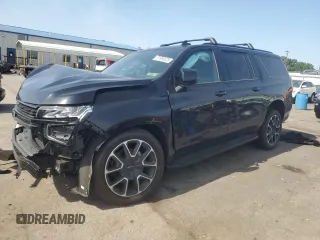 2024 Chevrolet Suburban RST z VIN 1GNSKEKD9RR102963, wystawiony jako Copart lot #61998325 z przebiegiem 17 798 mil mil oraz Szkoda całkowita • Salvage title. Historia ofert i sprzedaży dostępna na DreamBid. Obrazek 1.