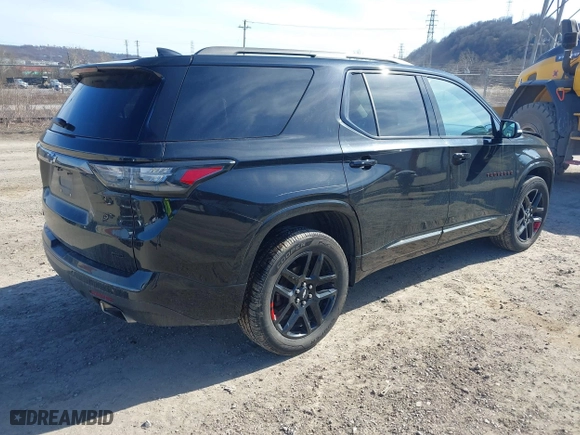 2018 Chevrolet Traverse Premier with VIN 1GNEVJKW7JJ162211, listed as a IAAI auction lot 41842925 with 84,590 mi miles. Bid and sale history available at carsss.com. Image 4.