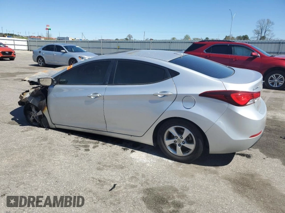 2014 Hyundai Elantra SE with VIN 5NPDH4AE1EH466624, listed as a Copart auction lot 50039175 with Not Provided miles and Salvage Title. Bid and sale history available at DreamBid. Image 2.