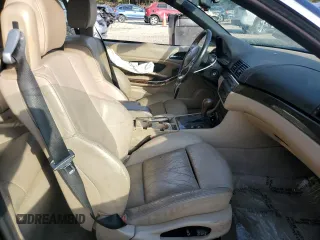 2001 BMW 3 Series 325Ci with VIN WBABS33421JY53592, listed as a Copart auction lot 80011414 with 0 mi miles and Salvage Title. Bid and sale history available at carsss.com. Image 7.