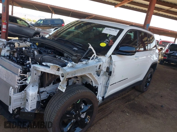 2024 Jeep Grand Cherokee Limited with VIN 1C4RJHBG0RC185384, listed as a IAAI auction lot 41985578 with 8,749 mi miles and . Bid and sale history available at DreamBid. Image 19.