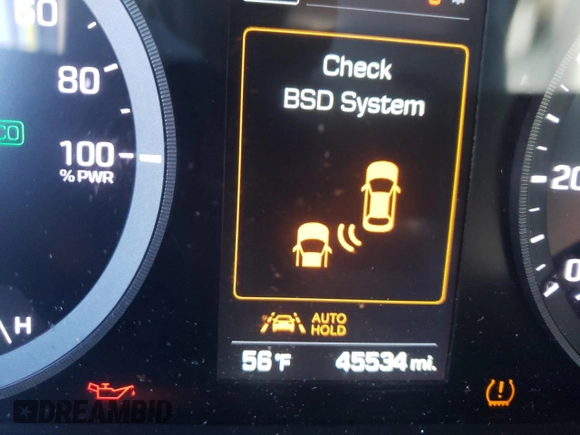 2016 Hyundai Sonata Hybrid Limited with VIN KMHE34L12GA031744, listed as a Copart auction lot 60366222 with 45,534 mi miles. Bid and sale history available at carsss.com. Image 8.
