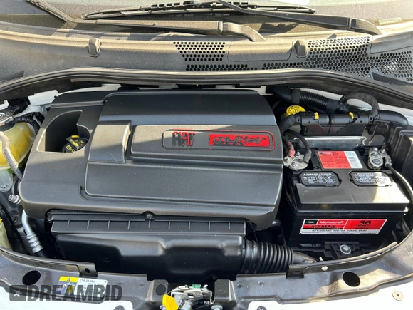 2016 FIAT 500 Sport with VIN 3C3CFFBR2GT176995, listed as a Copart auction lot 77235214 with 53,990 mi miles and Clean title. Bid and sale history available at DreamBid. Image 7.