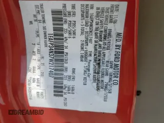 2007 Ford Focus S с VIN 1FAFP34N37W217407, выставлен на аукционе Copart как лот 64596715 с пробегом 258 789 миль миль и Списание • Salvage title. История ставок и продаж доступна на DreamBid. Изображение 12.