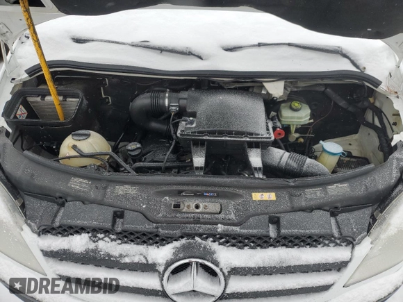 2013 Mercedes-Benz Sprinter with VIN WD3PF0CCXD5738068, listed as a Copart auction lot 86983934 with 348,679 mi miles and Salvage Title. Bid and sale history available at DreamBid. Image 12.