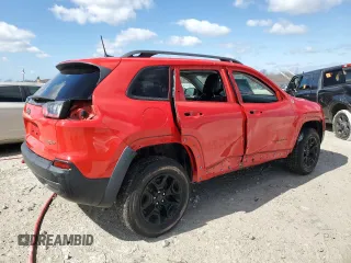 2019 Jeep Cherokee Trailhawk Elite with VIN 1C4PJMBX3KD103406, listed as a Copart auction lot 50162595 with 58,259 mi miles and Clean Title. Bid and sale history available at carsss.com. Image 3.