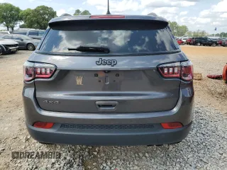 2021 Jeep Compass 80th Anniversary with VIN 3C4NJDEB5MT570640, listed as a Copart auction lot 55100885 with 47,232 mi miles and Salvage title. Bid and sale history available at DreamBid. Image 6.