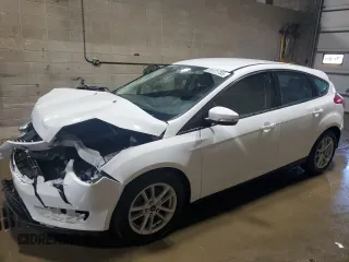 2017 Ford Focus SE with VIN 1FADP3K20HL277275, listed as a Copart auction lot 55121755 with 53,548 mi miles and Salvage Title. Bid and sale history available at carsss.com. Image 1.