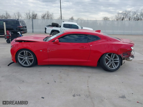2017 Chevrolet Camaro 2LT with VIN 1G1FD1RS9H0171021, listed as a IAAI auction lot 41571765 with 1 mi miles. Bid and sale history available at carsss.com. Image 14.