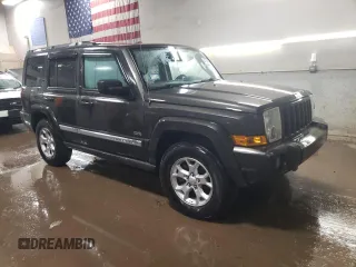 2006 Jeep Commander z VIN 1J8HG48K86C296039, wystawiony jako Copart lot #84716894 z przebiegiem 181 297 mil mil oraz Szkoda całkowita • Salvage title. Historia ofert i sprzedaży dostępna na DreamBid. Obrazek 4.