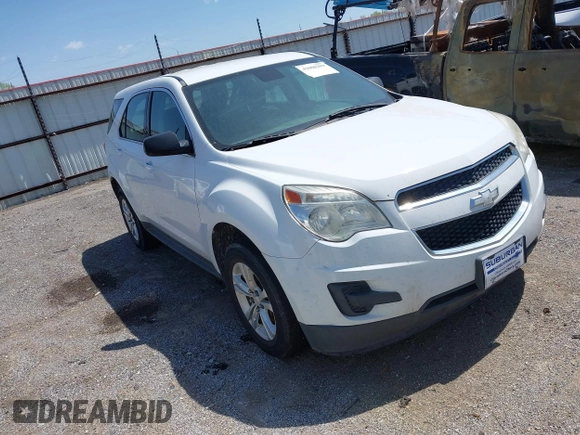 2013 Chevrolet Equinox LS with VIN 2GNALBEK1D6432845, listed as a IAAI auction lot 42008299 with 188,244 mi miles. Bid and sale history available at carsss.com. Image 1.