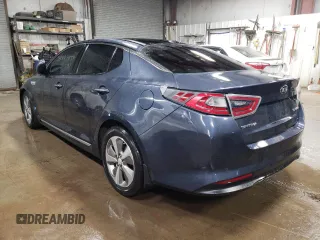 2014 Kia Optima Hybrid EX with VIN KNAGN4ADXE5076308, listed as a Copart auction lot 39993454 with 231,737 mi miles and Salvage Title. Bid and sale history available at carsss.com. Image 2.