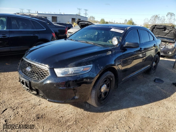 2017 Ford Police Interceptor Sedan with VIN 1FAHP2MK0HG108777, listed as a Copart auction lot 75037884 with 149,655 mi miles and Salvage Title. Bid and sale history available at carsss.com. Image 1.
