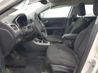 2020 Jeep Compass Sport with VIN 3C4NJDAB4LT167012, listed as a Copart auction lot 54540555 with 196,636 mi miles and Salvage title. Bid and sale history available at DreamBid. Image 7.