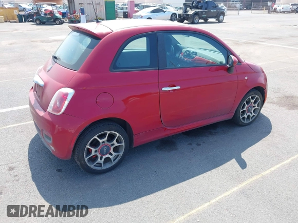 2012 FIAT 500 Sport z VIN 3C3CFFBR3CT130375, wystawiony jako IAAI lot #41669099 z przebiegiem 86 285 mil mil oraz . Historia ofert i sprzedaży dostępna na DreamBid. Obrazek 4.