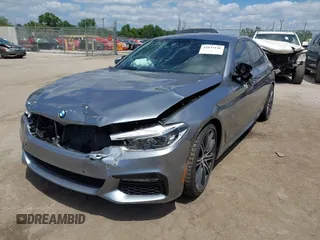 2017 BMW 5 Series 540i with VIN WBAJE5C32HG916462, listed as a IAAI auction lot 42031146 with Not Provided miles and . Bid and sale history available at carsss.com. Image 2.