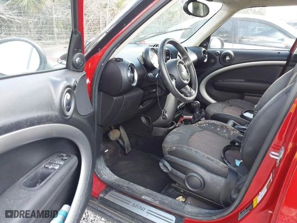2014 MINI Cooper Countryman with VIN WMWZB3C54EWR39969, listed as a IAAI auction lot 41188222 with NaN miles. Bid and sale history available at carsss.com. Image 5.