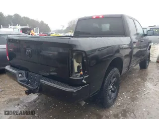 2018 Ram 1500 Express with VIN 1C6RR7FG5JS198453, listed as a IAAI auction lot 41536500 with 76,602 mi miles. Bid and sale history available at carsss.com. Image 4.