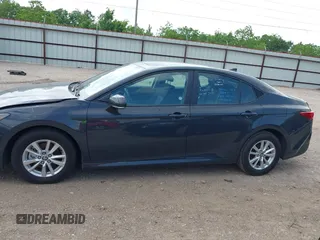 2025 Toyota Camry LE with VIN 4T1DAACK5SU522373, listed as a IAAI auction lot 42094179 with 6,264 mi miles and . Bid and sale history available at DreamBid. Image 14.