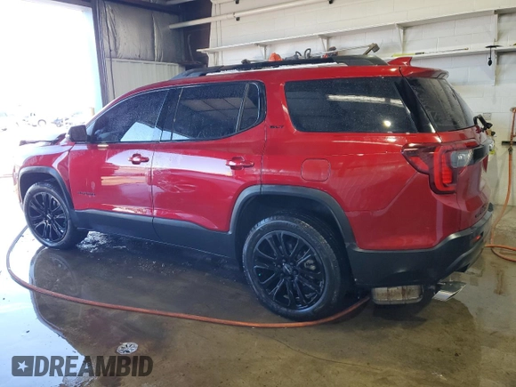 2023 GMC Acadia SLT with VIN 1GKKNUL44PZ123567, listed as a Copart auction lot 46198215 with 27,649 mi miles and Salvage Title. Bid and sale history available at DreamBid. Image 2.