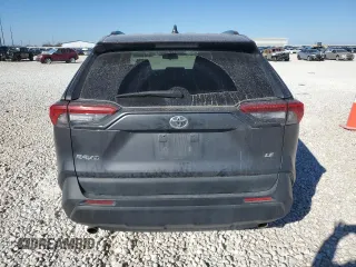 2020 Toyota RAV4 LE with VIN 2T3H1RFV1LW073014, listed as a Copart auction lot 49821405 with 65,555 mi miles and Salvage Title. Bid and sale history available at carsss.com. Image 6.