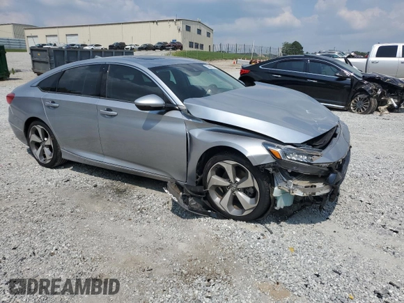 2019 Honda Accord Touring with VIN 1HGCV2F99KA002490, listed as a Copart auction lot 59668755 with 51,291 mi miles and Salvage title. Bid and sale history available at DreamBid. Image 4.