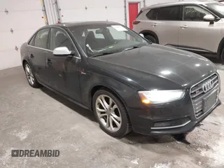 2014 Audi S4 Premium Plus with VIN WAUDGAFL9EA119216, listed as a IAAI auction lot 41225951 with 149,496 mi miles. Bid and sale history available at carsss.com. Image 1.