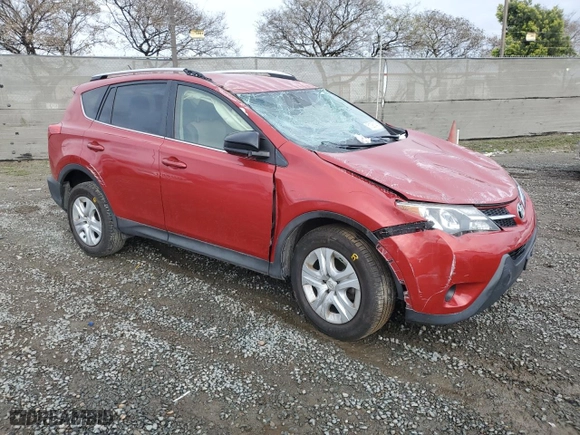 2014 Toyota RAV4 LE with VIN JTMZFREV8EJ002627, listed as a Copart auction lot 51295145 with 86,828 mi miles and Salvage Title. Bid and sale history available at carsss.com. Image 4.
