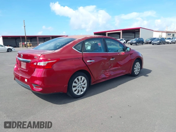 2017 Nissan Sentra SV with VIN 3N1AB7AP1HY364757, listed as a IAAI auction lot 42097751 with 61,382 mi miles and . Bid and sale history available at DreamBid. Image 4.