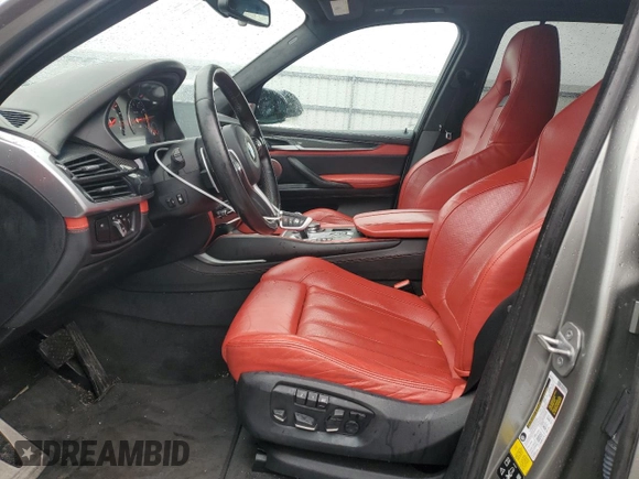 2016 BMW X5 M with VIN 5YMKT6C56G0R77641, listed as a Copart auction lot 43276205 with 86,910 mi miles and Salvage Title. Bid and sale history available at carsss.com. Image 7.