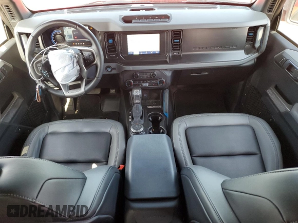 2023 Ford Bronco with VIN 1FMEE5DH5PLB93397, listed as a Copart auction lot 55642625 with 30,731 mi miles and Salvage title. Bid and sale history available at DreamBid. Image 8.
