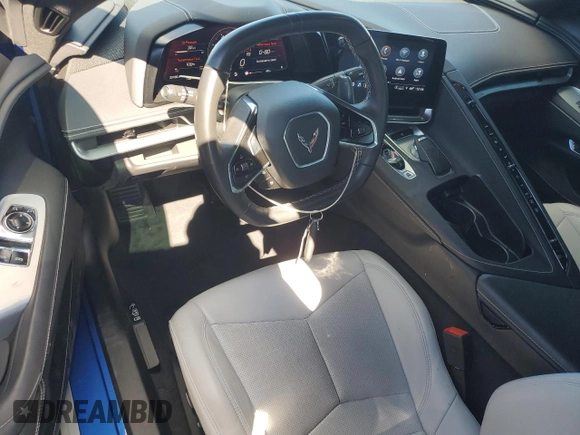 2022 Chevrolet Corvette 1LT with VIN 1G1YA2D46N5104049, listed as a Copart auction lot 45993245 with 33,785 mi miles and Salvage Title. Bid and sale history available at carsss.com. Image 8.