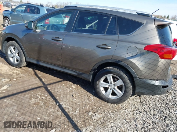 2014 Toyota RAV4 XLE with VIN JTMRFREV6ED084114, listed as a IAAI auction lot 41801049 with 140,042 mi miles and . Bid and sale history available at DreamBid. Image 3.
