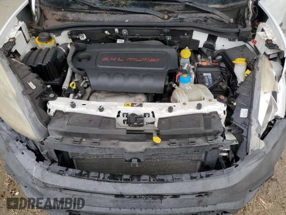 2017 Ram ProMaster City Cargo Tradesman with VIN ZFBERFAB5H6D29435, listed as a Copart auction lot 61988835 with 207,755 mi miles and Salvage title. Bid and sale history available at DreamBid. Image 12.