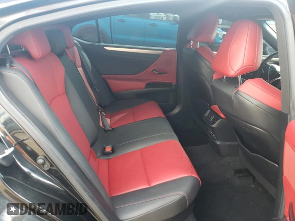2023 Lexus ES with VIN 58ABA1C19PU028483, listed as a Copart auction lot 69848384 with 21,732 mi miles and Salvage Title. Bid and sale history available at carsss.com. Image 10.
