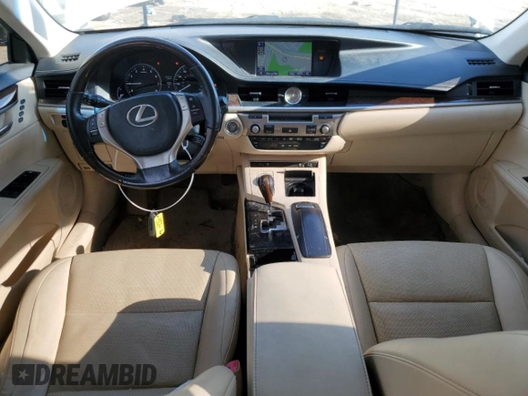 2014 Lexus ES 350 with VIN JTHBK1GG7E2123252, listed as a Copart auction lot 46333425 with 92,326 mi miles and Salvage Title. Bid and sale history available at carsss.com. Image 8.
