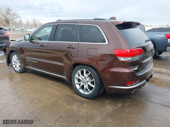 2015 Jeep Grand Cherokee Summit with VIN 1C4RJFJT7FC840560, listed as a IAAI auction lot 41596868 with 173,392 mi miles. Bid and sale history available at carsss.com. Image 3.