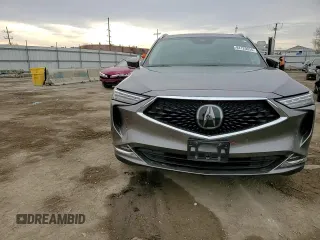 2022 Acura MDX w/Advance Package with VIN 5J8YE1H81NL032600, listed as a Copart auction lot 84120034 with 24,023 mi miles and Salvage Title. Bid and sale history available at carsss.com. Image 12.