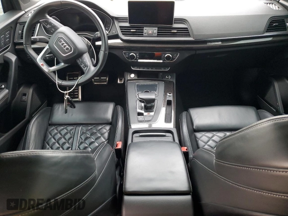 2020 Audi SQ5 Prestige with VIN WA1C4AFYXL2082701, listed as a Copart auction lot 82189943 with Not Provided miles and . Bid and sale history available at DreamBid. Image 8.