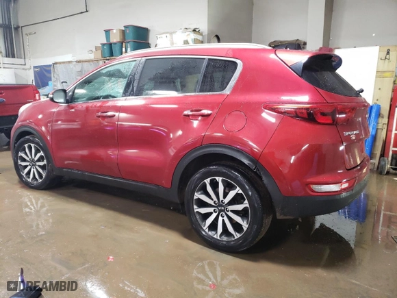 2017 Kia Sportage EX with VIN KNDPN3AC0H7237407, listed as a Copart auction lot 42774995 with 192,611 mi miles and Salvage Title. Bid and sale history available at carsss.com. Image 2.