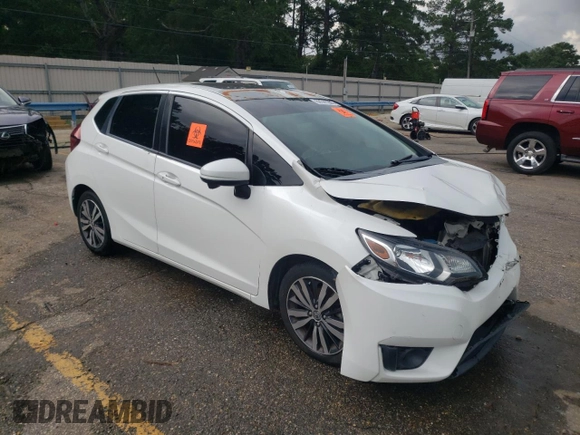 2015 Honda Fit EX-L with VIN 3HGGK5H84FM768913, listed as a Copart auction lot 60541285 with 107,886 mi miles and Salvage title. Bid and sale history available at DreamBid. Image 4.